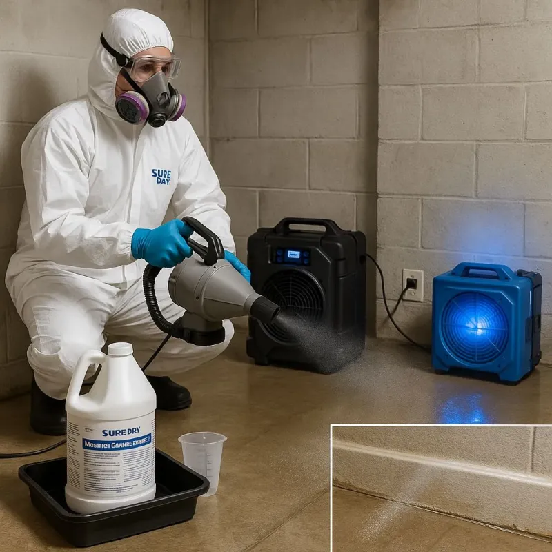 Sanitization and Odor Removal process in Lowell, AR