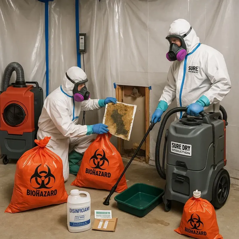 Contaminated Water Handling Protocols process in Lowell, AR