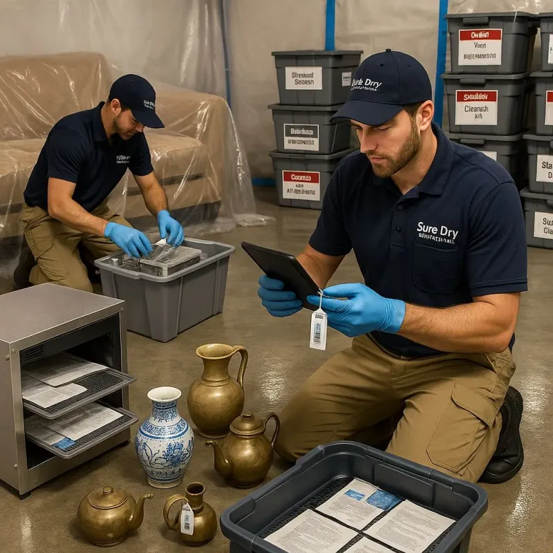 Content Protection and Restoration process in Lowell, AR