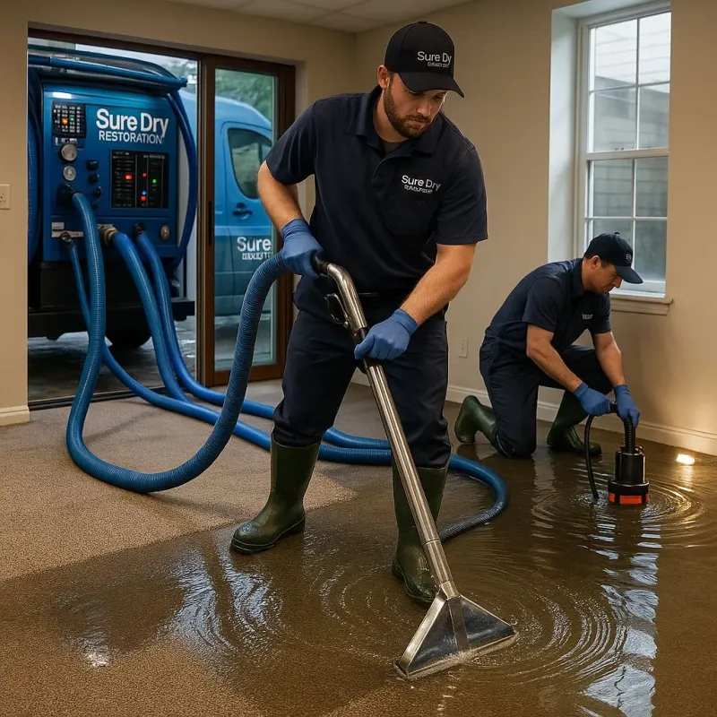 Water Extraction and Removal process in Lowell, AR